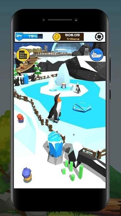 闲置动物园3d动物公园大亨最新版(idle zoo 3d animal park tycoon)下载,动物园游戏,经营游戏,动物公园大亨